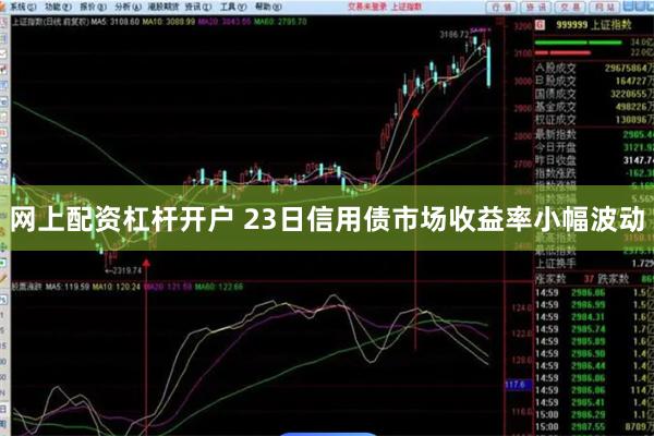 网上配资杠杆开户 23日信用债市场收益率小幅波动